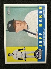 JEFF BAKER #192 2009 Topps Heritage Colorado Rockies