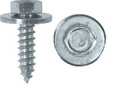 Hex Head Self Tapping Acme Screws & Captive Washer No8 No10 No12 & 14 All 3/4" 