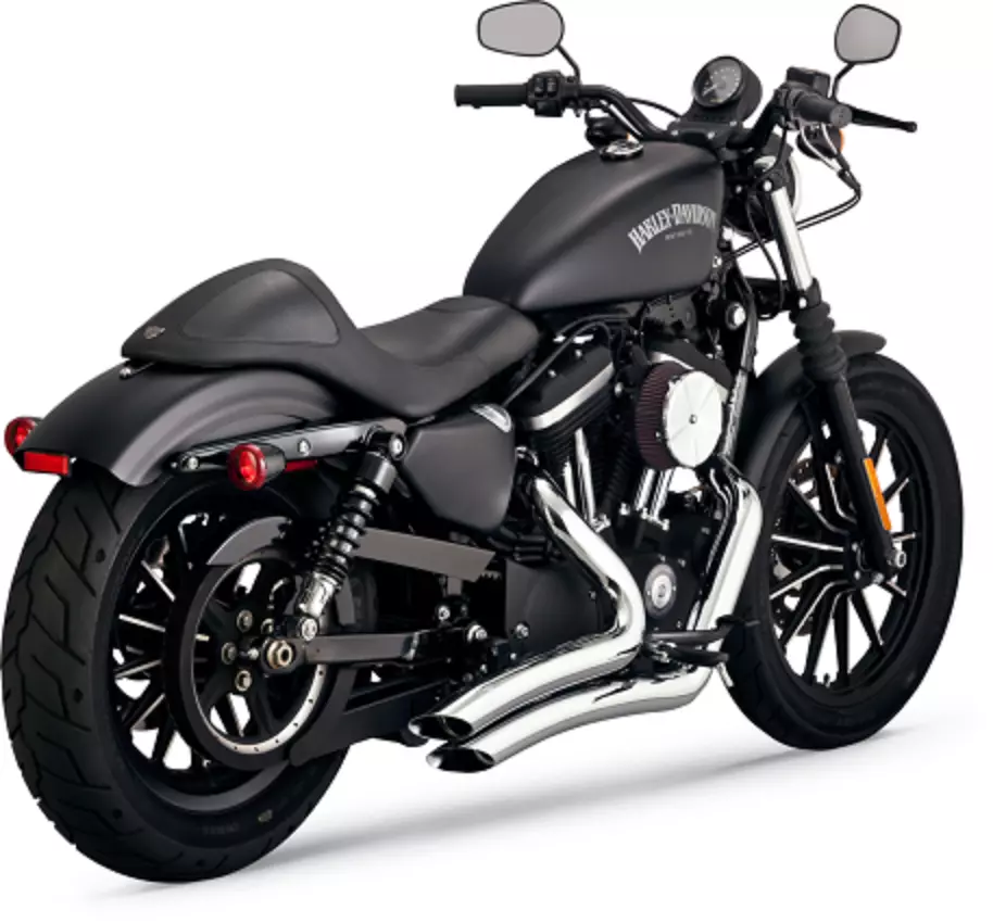 VANCE HINES BIG RADIUS EXHAUST HARLEY SPORTSTER 1200 883 IRON