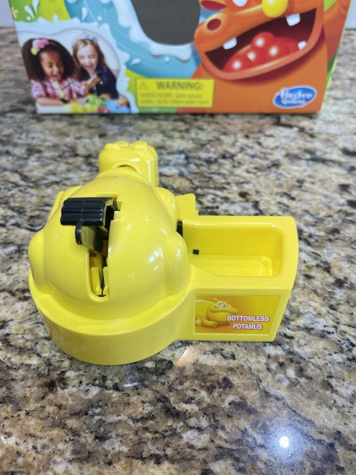 Hungry Hungry Hippo Game YELLOW HIPPO Bottomless Potamus ￼Replacement Piece Part - Image 3 of 3