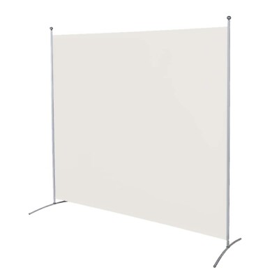 Steel-AID Single-Panel Privacy Room Divider   Folding Partition Privacy Scree...