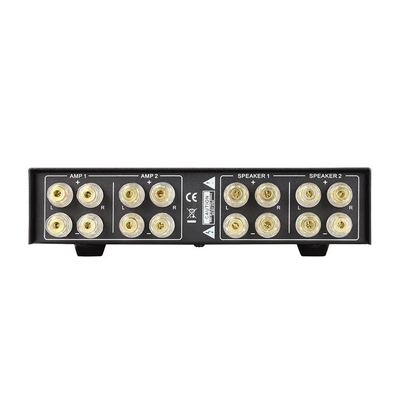 Dynavox Verstärker Boxen Umschalter AMP-S Pro Silber - Bild 2 von 3