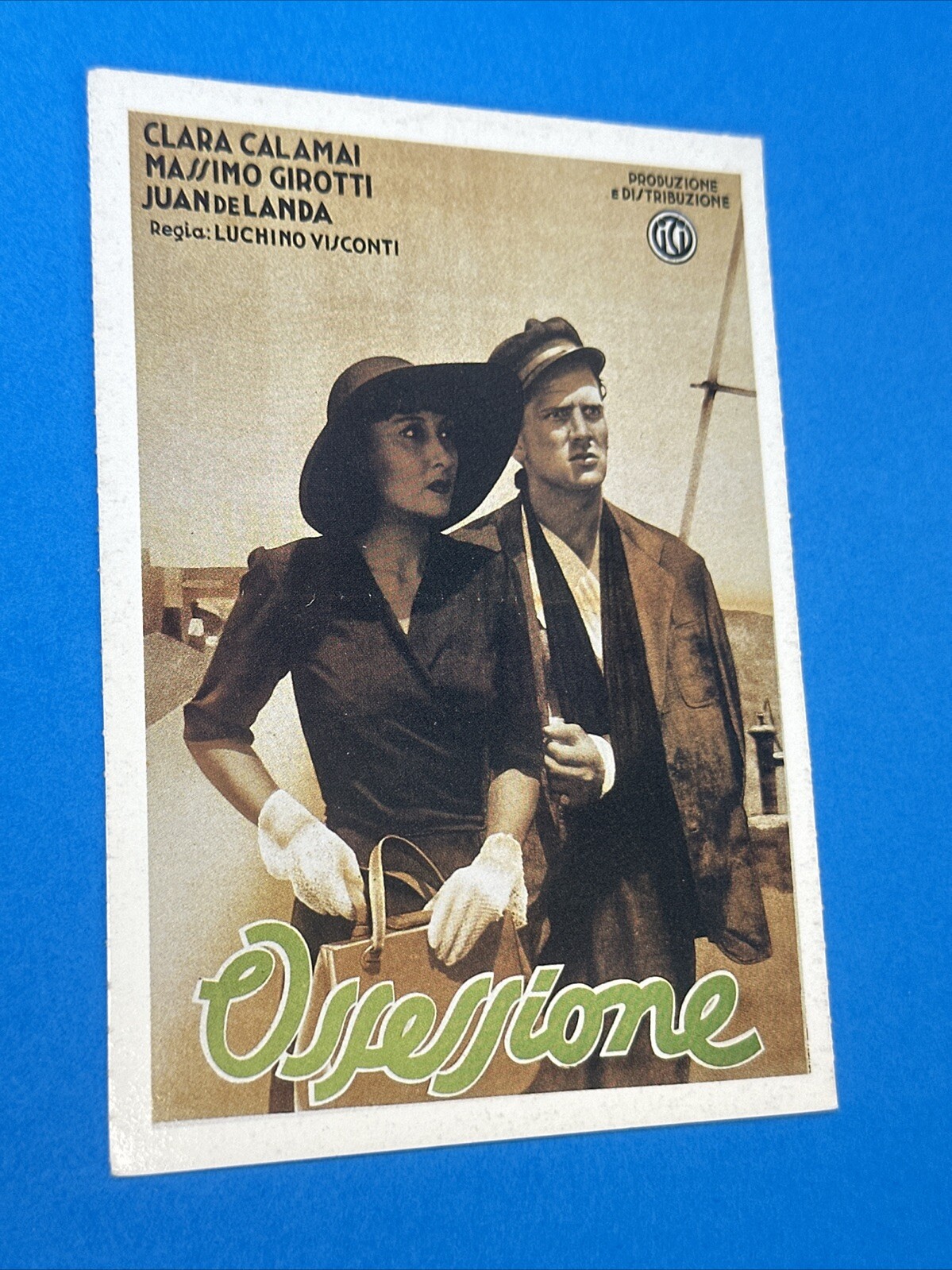 OSSESSIONE - LUCHINO VISCONTI , 1943 Locandina - Poster