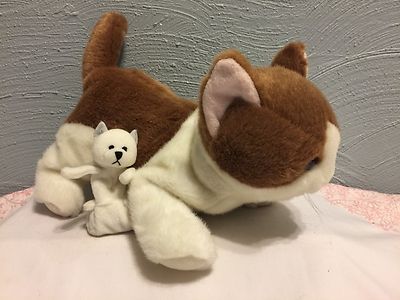 RUSS BERRIE CAMILLE THE CAT HAND PUPPET VGC CUTE 11'' LGTH