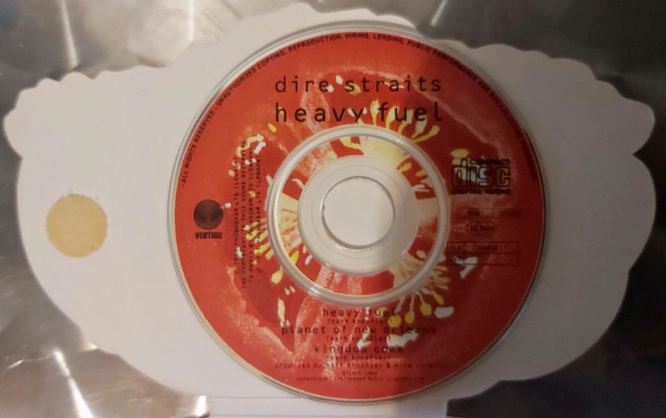 Dire Straits - Heavy Fuel (3''-Mini-CD im Burger-Cover) Special limited Edition - Bild 4 von 4