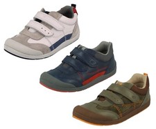 Image of Boys Startrite Bug Detailed Hook & Loop Shoes -Tickle
