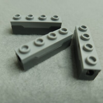LEGO Part 15301c01 Projectile Launcher 1x4 Spring Shooter Light Bluish Gray Top
