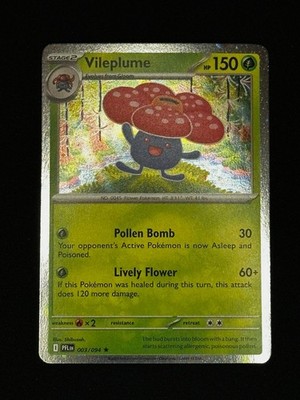 Pokemon Vileplume (Cosmos Holo) 003/094 (NM)