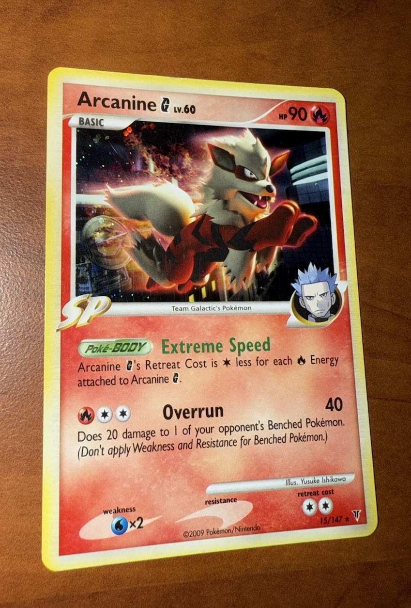 Arcanine 15/147 Platinum: Supreme Victors Reverse Holo| English Pokemon TCG