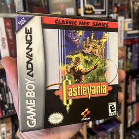 Castlevania Classic NES Series GBA Nintendo GameBoy Advance in scatola autentico