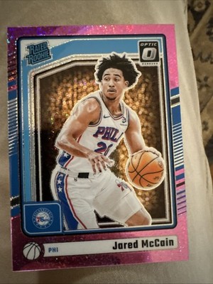 2024-25 Panini Donruss Optic - Rated Rookie Jared McCain Pink