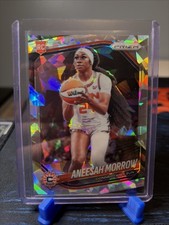 2025 Panini WNBA Prizm Aneesah Morrrkw Rookie Silver Cracked Ice #79