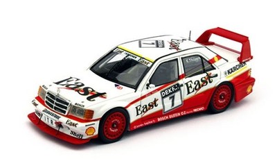 True Scale 1:43 MERCEDES BENZ 190 E EVO2 #7 EAST K. THIIM DTM 1991 Modellauto