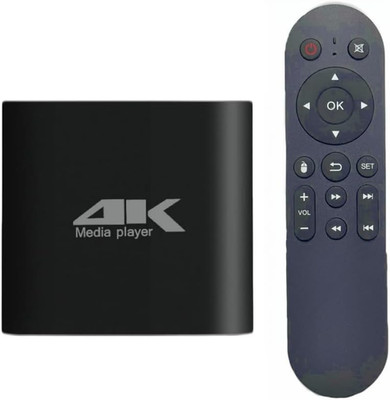 4K Media Player for USB Drive & Microsd, Ultra HD Digital Signage Player with HD
