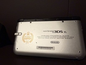 Nintendo 3DS XL Mario & Luigi Dream Team 4GB Handheld System - Silver