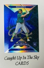 2025 Panini Crusade Nick Kurtz RC “Blue Mojo Crusade” SP Athletics