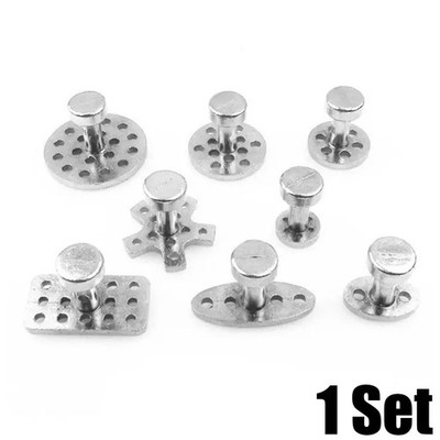 8 Size with 8x Auto PDR Tool Kit Aluminum Glue Puller Tab for Car Suction Cup 