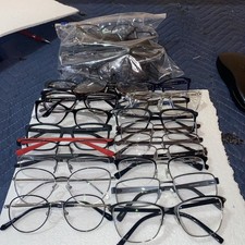 Lot of glasses, frames and cases lots of good brands