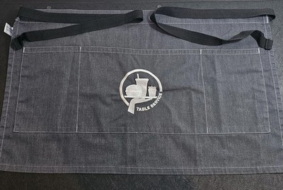Offizielle McDonalds Stab Tisch Service Schürze Unisex Uniform grau Mitarbeiter