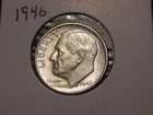 1946 ROOSEVELT DIME XF AU NICE ORIGINAL COIN FREE SHIPPING