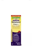  Spring Valley Liquid Extra Strength Melatonin 10 mg | 2 fl oz Exp:09/26 #0100