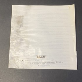 Sega Pico Tails and The Music Maker Game And Manual TESTED WORKING