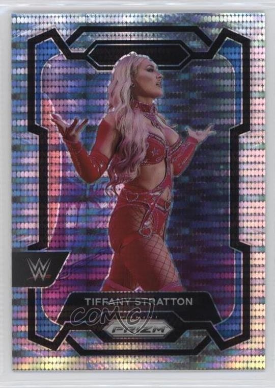 2024 Panini Prizm WWE Pulsar Prizm /499 Tiffany Stratton #115
