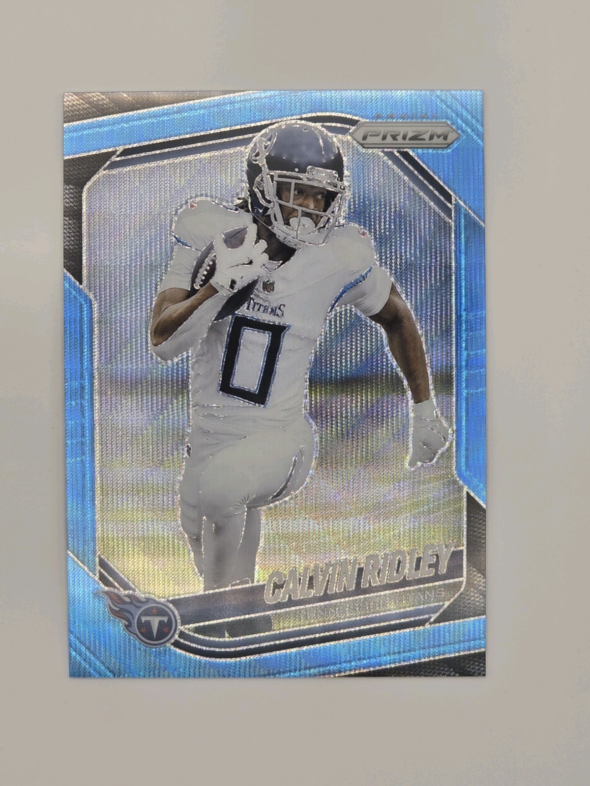 2025 Panini Prizm - Calvin Ridley #220 Blue Wave Prizm /230