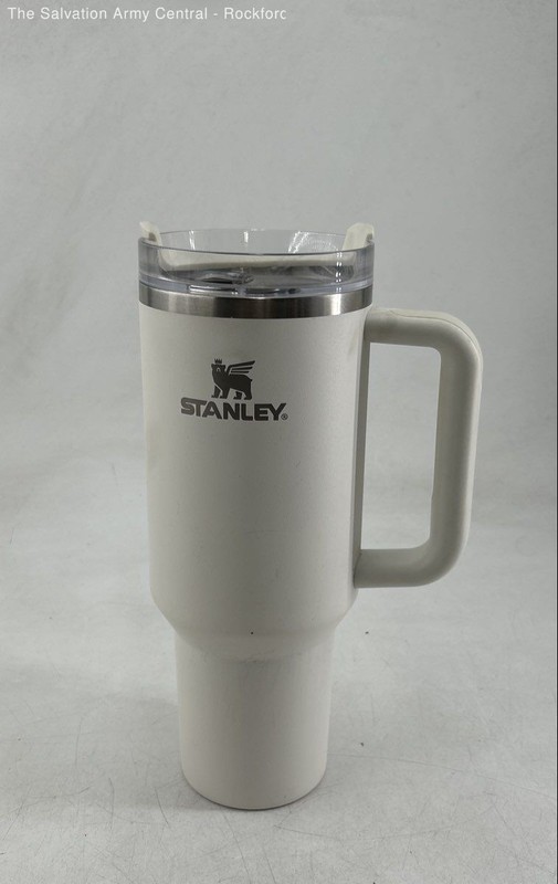 Stanley White 40 Oz Dishwasher Safe Flowstate Tumbler With Handle