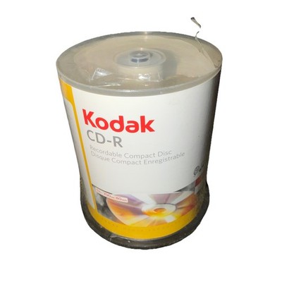 Kodak CD-R 75pk Pack 52x 700mb 80min Recordable Compact Discs New SEALED