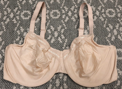 New Wacoal Perfect Primer Full Figure Underwire Bra - Size 36DD -Sand - # 855213