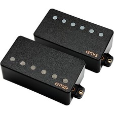 EMG Dual Mode F57TW66TW Dual Pickup Set, Floyd Spaced Black