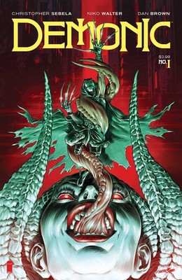 DEMONIC #1 VARIANT CVR B WALTER & BROWN IMAGE COMICS