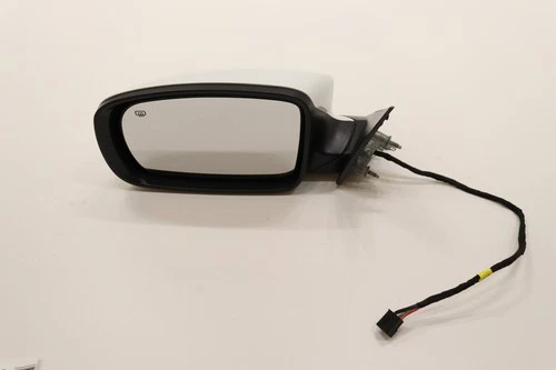 2020 - 2023 DODGE CHARGER FRONT LEFT SIDE DOOR REAR VIEW MIRROR OEM WHITE_PW7
