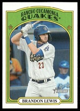 Brandon Lewis 2021 Topps Heritage Minor League Rancho Cucamonga Quakes #82