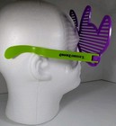 Chuck E. Cheese (2014) Outrageous Party Glasses - Purple/Green - Extra Large! — photo 2