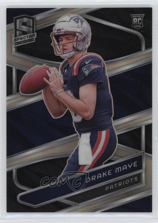 2024 Panini Spectra Silver Prizm Drake Maye #3 ht1