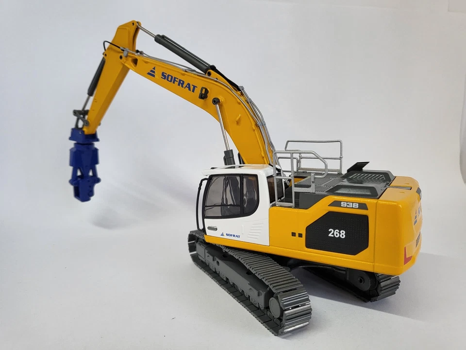 CONRAD - Escavatore LIEBHERR R938 V SOFRAT - Edizione Limitata e Numerata di ... - Immagine 2 di 4