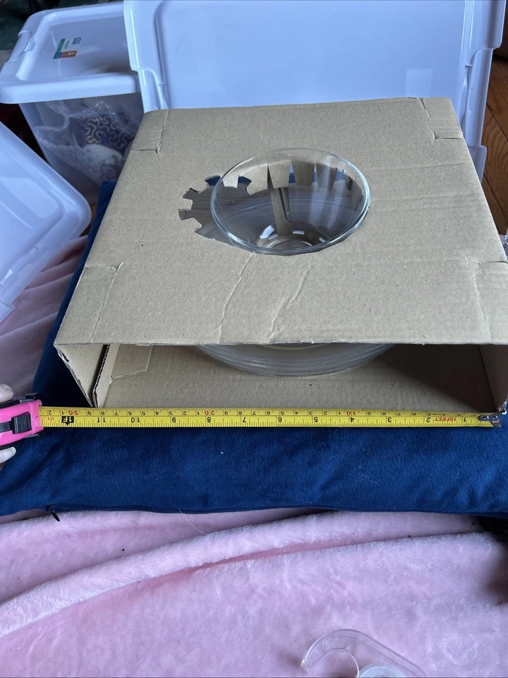 GALLERIE GLASS CHIPS & DIP SERVINGWARW NIB NEVER USED - Image 4 of 4