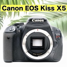 Canon EOS Kiss X5 Body Tested Digital Camera with Minor Wear and Tear