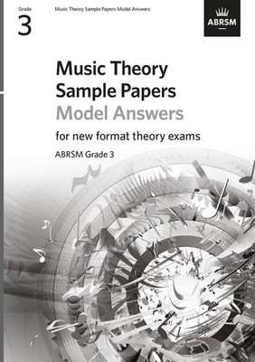 Music Theory Sample Papers Model Answers, ABRSM Grade 3 by ABRSM