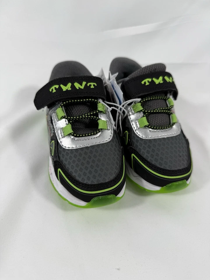 Sapatos Teenage Mutant Ninja Turtles Light Up tamanho 7 criança TMNT - Imagem 3 de 4