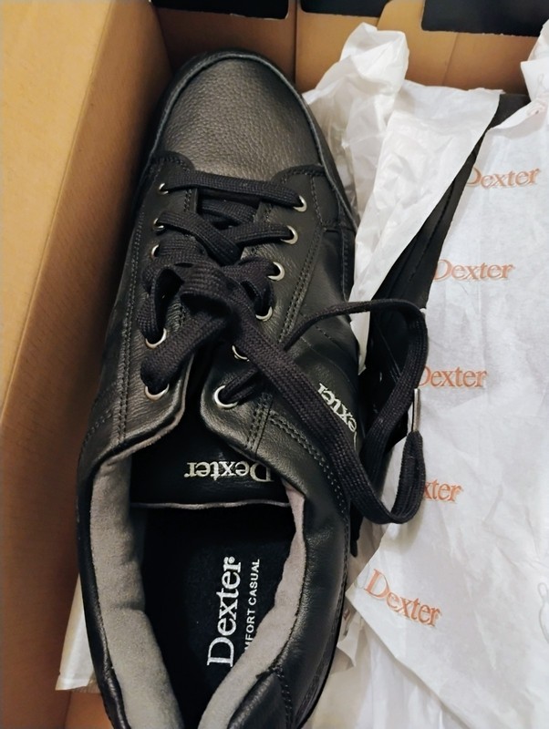 CLEARANCE Dexter Bowling🎳 Shoes-Size 15M-Black With Gray Streaks On Side