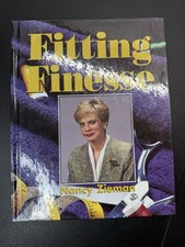 Nancy Zieman Fitting Finesse 1996 Hardcover Sewing Instruction Book Vintage