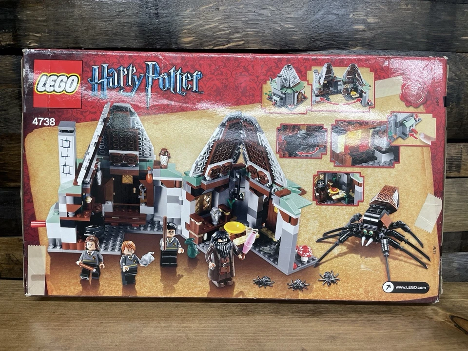 New Factory Sealed LEGO Harry Potter Hagrid's Hut 4738 Retired Factory Sealed - Image 3 of 4