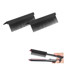 Flat Iron Comb Attachment 2 Sets, Removable Hair Straightener Comb, The Comb ...