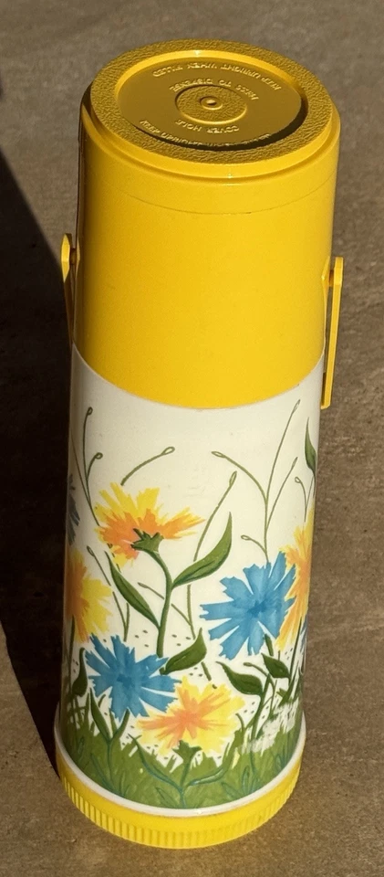 Termo dispensador frío caliente café vintage años 70 Aladdin's Pump A Drink 13" de alto Foto 3 de 4