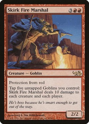 Skirk Fire Marshal [Duel Decks: Elves vs. Goblins] Lightly Played