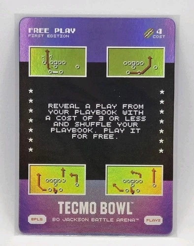Free Play #BPL5 SSP Bonus Play 2026 Bo Jackson Battle Arena Tecmo Bowl Edition