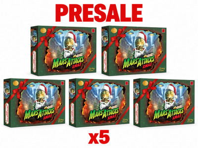 QTY 5 2026 Topps Mars Attacks Christmas Hobby Box - CONFIRMED PRESALE  